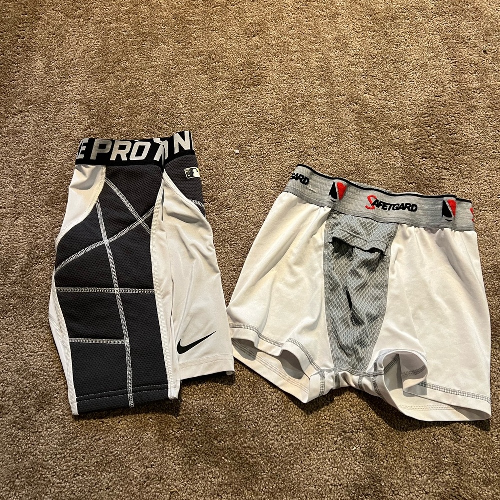 Nike sliding shorts